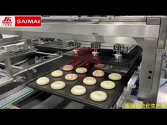 Línea de producción de pan de molde, pan de hamburguesa, redondeo, pan de panadería