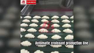 Línea automática de producción de pan y croissants